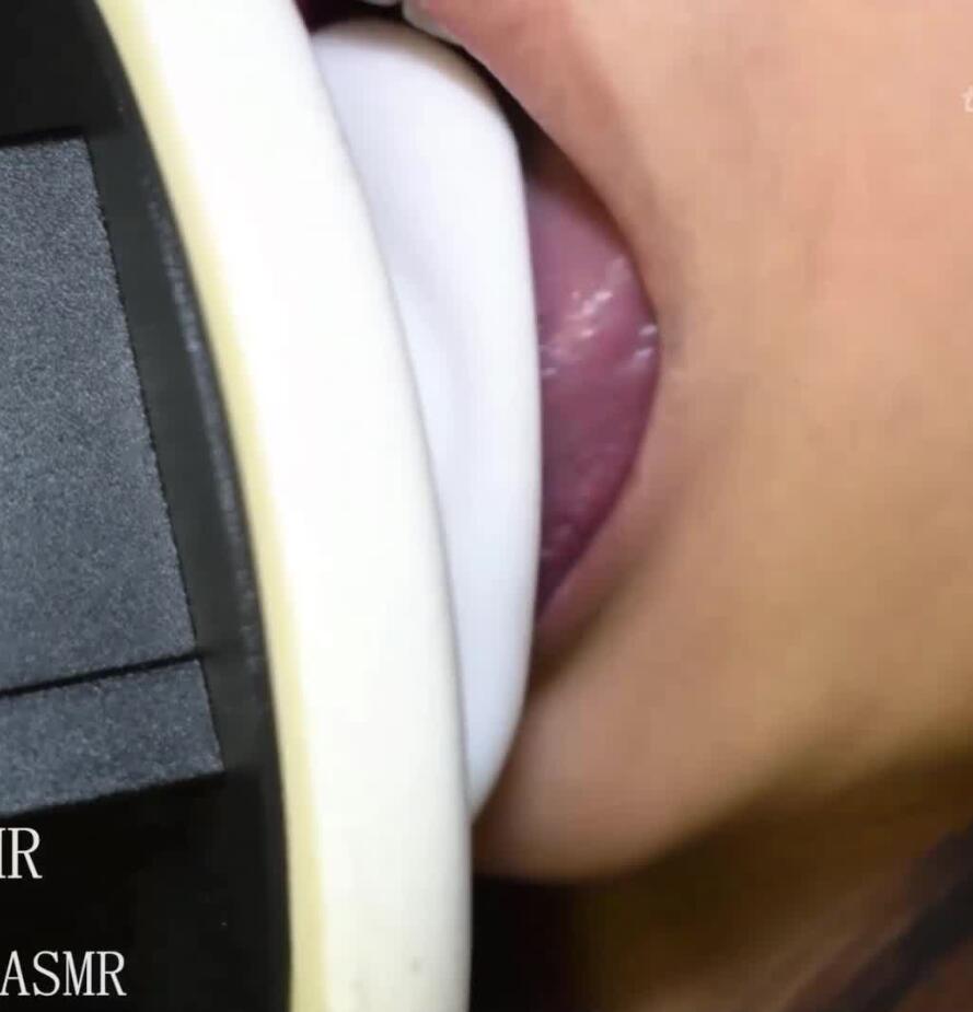 清影 爱发电 最新ASMR福利舔耳特写